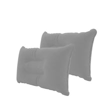 Load image into Gallery viewer, 2 pcs Portable Outdoor Air Soft Inflatable Pillow Double Sided Travel Neck Pillow Plane Hotel Camping For Sleeping Bag Hot Sale
