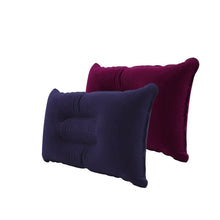 Load image into Gallery viewer, 2 pcs Portable Outdoor Air Soft Inflatable Pillow Double Sided Travel Neck Pillow Plane Hotel Camping For Sleeping Bag Hot Sale