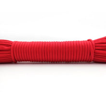 Load image into Gallery viewer, 31 Meters Dia.4mm 9 stand Cores Paracord for Survival Parachute Cord Lanyard Camping Climbing Camping Rope Hiking Clothesline