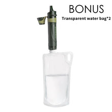 Load image into Gallery viewer, miniwell Straw Water Filter Camping, Hiking, Wild drinking straw for outdoor life
