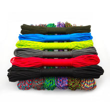Load image into Gallery viewer, 31 Meters Dia.4mm 9 stand Cores Paracord for Survival Parachute Cord Lanyard Camping Climbing Camping Rope Hiking Clothesline
